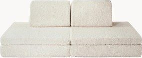 Sofá modular em teddy artesanal Funzy (3 lugares)