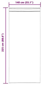 Cortinas Blackout vidaXL com fita superior 2 pcs Veludo Rosa Escuro