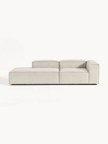 Chaise longue modular em bombazina Lennon
