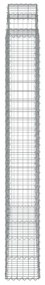 Cestos gabião arqueados 6pcs 200x30x220/240cm ferro galvanizado