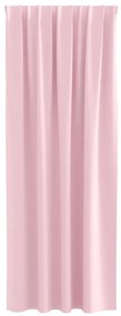 Cortinas com cortinas 2 pcs Rosa Bebê 245 x 140 cm Poliéster