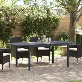 Mesas de Extensão vidaXL 2 pcs Antracite 210x90x73 cm Aço