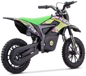 Mini moto elétrica para crianças MINICROSS 709 550W Verde