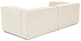 Sofá 2 Lugares Fora – Ecru – 214 cm x 66 cm x 105 cm