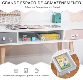 Secretária Infantil Torini - Design Nórdico