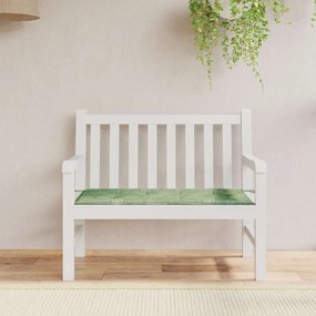 Almofadão banco jardim 120x50x4 cm tecido oxford padrão folhas