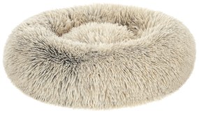 Cama para cães Ø 50 cm com estofamento macio cáqui