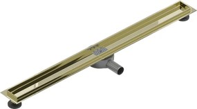 Mexen Flat 360° corpo para ralo linear giratório 100 cm, dourado - 1540100