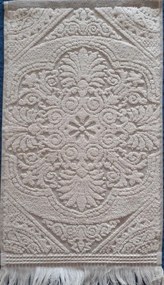 30x50 cm Toalha jacquard with linen - 550 gr/m2 - 83% Cotton / 17% linen: 1 Toalha 30x50 cm