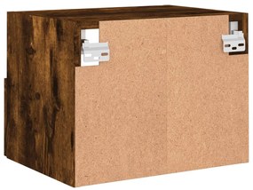 Móveis parede TV 2pcs 40x30x30cm deriv. madeira carvalho fumado