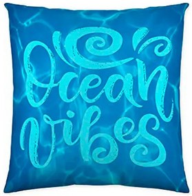 Capa de Travesseiro Costura Ocean Vibes (50 X 50 cm)