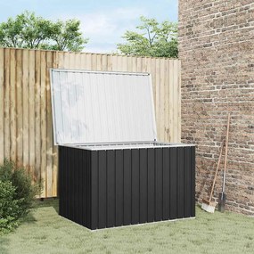 Caixa de arrumação para jardim 149x99x93 cm antracite