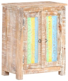 Aparador 61x35x76 cm madeira de acácia áspera