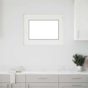 vidaXL Janela de porão "RISOR" 80x70 cm oscilobatente DIN direita antracite