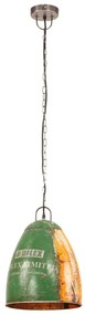 Candeeiro suspenso industrial redondo 25W 32 cm E27 multicor