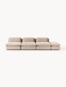 Sofá modular XL com pufe Felix