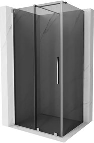 Mexen Velar cabina de duche deslizante 100 x 85 cm, grafite, cromado - 871-100-085-41-01