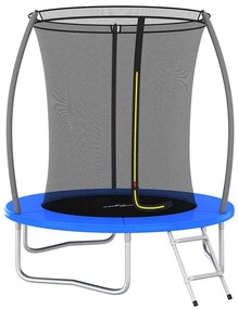 Conjunto de trampolim redondo 183x52 cm 80 kg