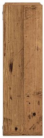 Prateleiras de parede cubos 2 pcs deriv. madeira madeira velha