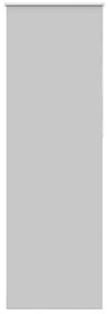vidaXL Persiana de enrolar 75x230 cm largura tecido 70,7 cm poliéster
