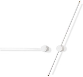 Lâmpada de Parede Sword - Dourada - 91cm x 10cm x 7cm / 62cm x 10cm x