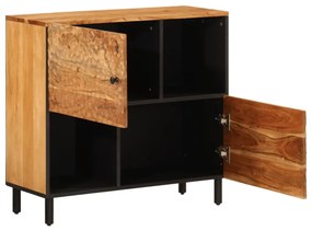 Móvel de apoio 80x33x75 cm madeira de acácia maciça