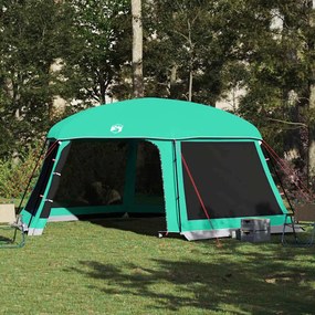 Tenda para piscina com mosca amovível e paredes de rede