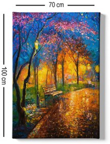 Quadro Decorativo em Tela 1066486481 – Multicolor – 70 x 100 cm