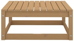 13 pcs conjunto lounge de jardim pinho sólido castanho mel