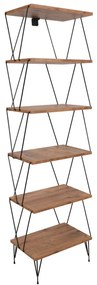 Estante Balaban – Cor Pinho – 46 cm x 165 cm x 30 cm