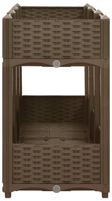 Canteiro elevado 120x40x71 cm polipropileno