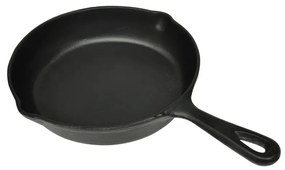 Frigideira de ferro fundido conjunto de 3 peças