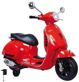 Vespa elétrica infantil 12V Vespa GTS 125 Vermelha