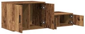 Armário de Armazenamento vidaXL Madeira Velha 108x41x40 cm Madeira Eng