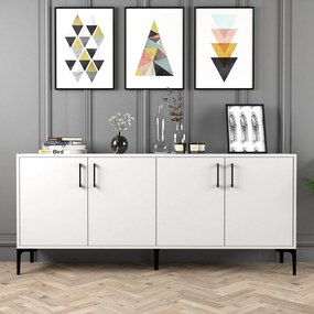 Console Kiev – Branco – 180x78x35 cm
