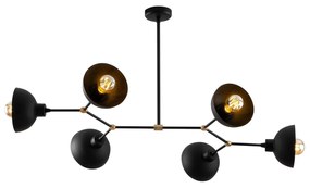 Candeeiro Dram – Preto – 102 x 52 cm