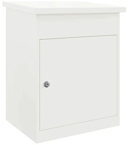 Caixa para entrega de pacotes Branco 44 x 35 x 59 cm Aço