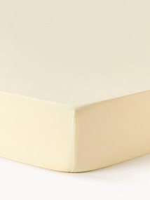 Lençol elástico em percal de algodão para topper Elsie