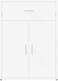 Aparadores 2 pcs 60x30x84 cm derivados de madeira branco