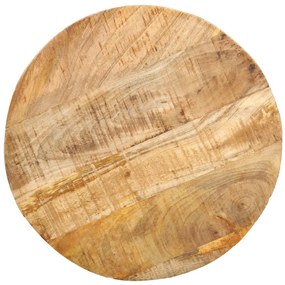 Mesa de centro 43x55 cm madeira de mangueira maciça