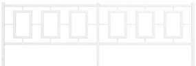 Cabeceira de cama 193 cm metal branco