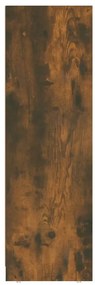 Armário WC 30x30x95 cm derivados de madeira carvalho fumado