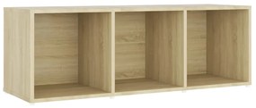 Móveis de TV 4 pcs 107x35x37 cm contraplacado carvalho sonoma