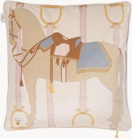 Almofada em veludo Heritage Horse