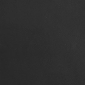 Cadeira de escritório giratória couro artificial preto