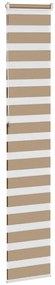 Cortina de zebra 40x230 cm largura do tecido 35,9 cm poliéster