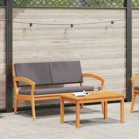 vidaXL Conjunto bistro 2 pcs Castanho Madeira de acácia maciça