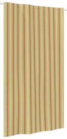 Tela de varanda 140x240 cm tecido oxford amarelo e laranja