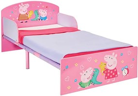 CAMA PEPPA PIG INFANTIL INCLUI COLCHÃO E ALMOFADA 42.50x77x143 cm