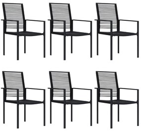 7 pcs conjunto de jantar para jardim